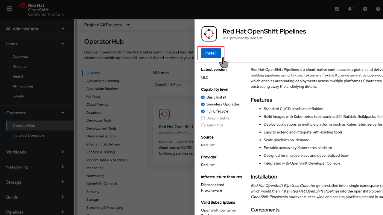OperaterHub画面2